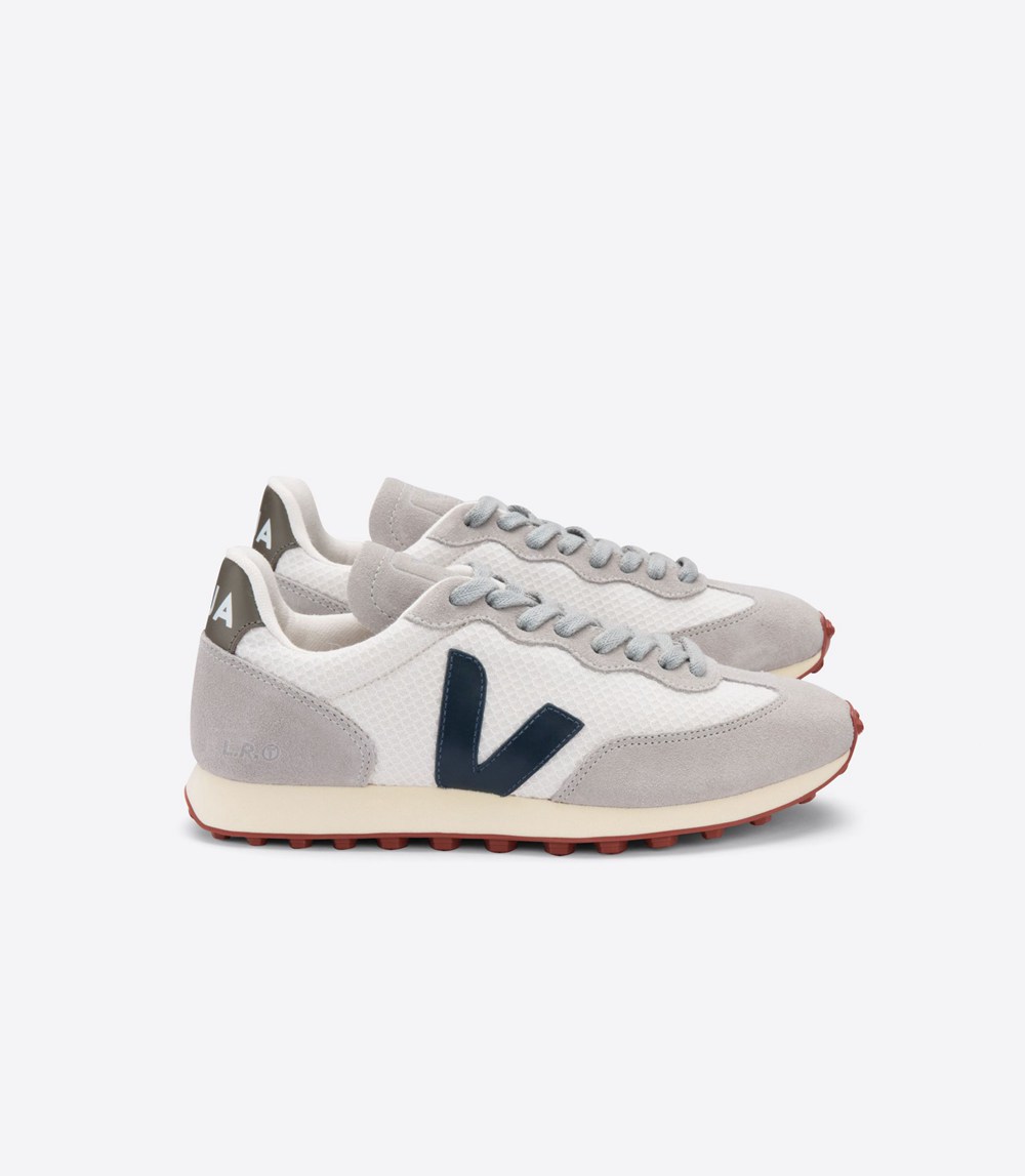 Veja Sneakers Barbati - Rio Branco Hexamesh Gravel - Albi/Gri - 4635280-WF